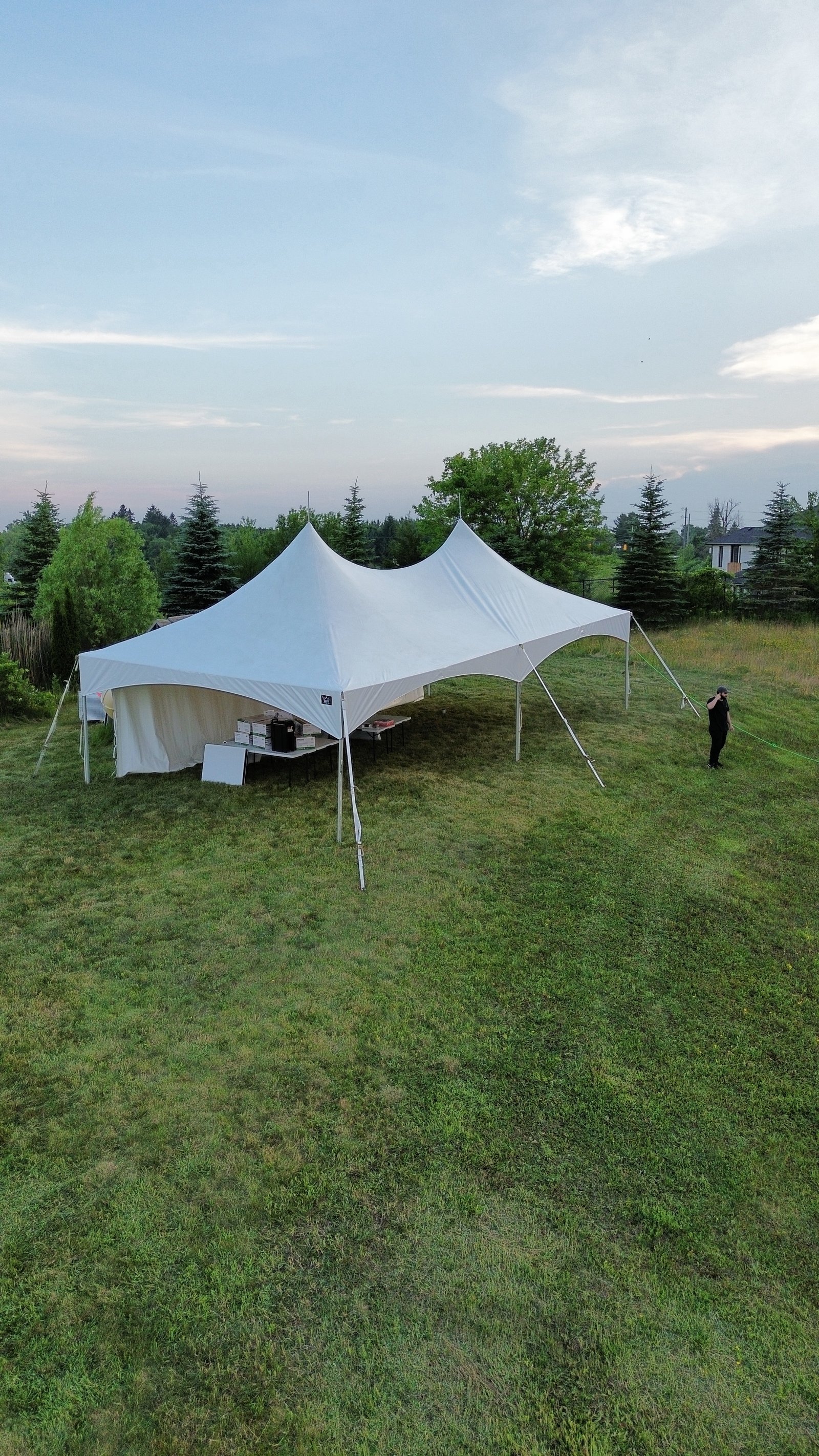 Premium Event Tent Setup